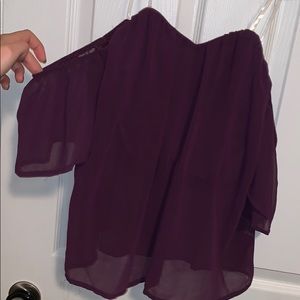 Off the shoulder blouse